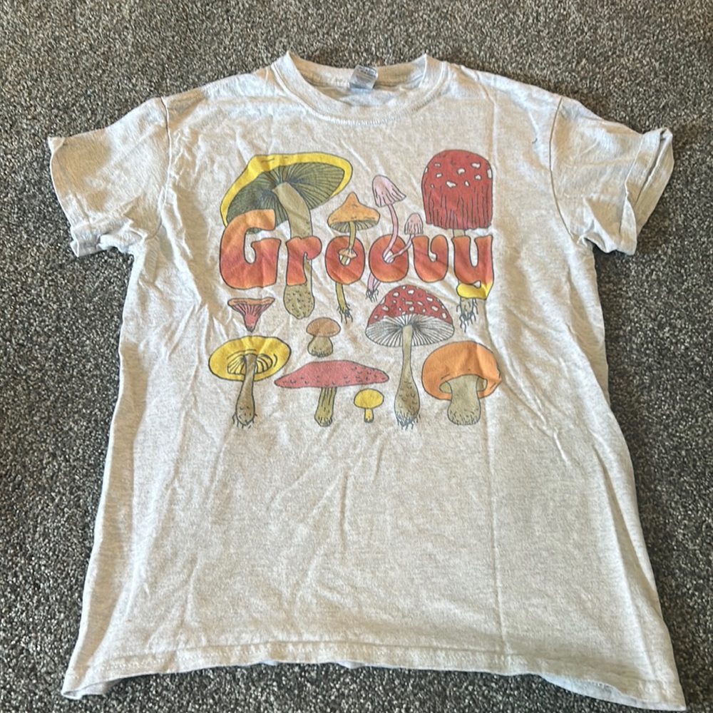 Groovy Mushroom Short Sleeve S